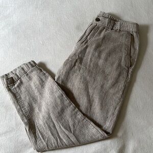Banana Repubic Men’s linen pants slacks 30x32 athletic fit